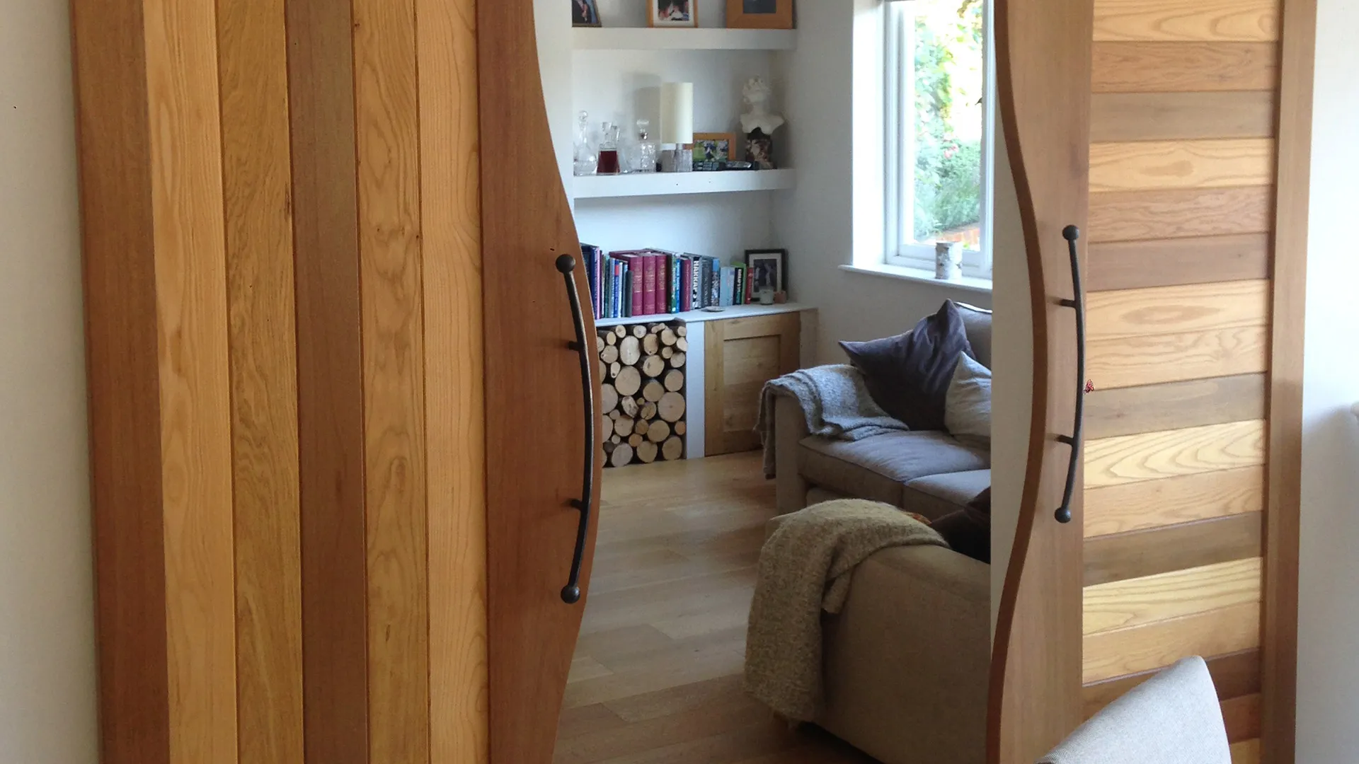 Joinery hand made in the Woodcraft workshop, Mortehoe