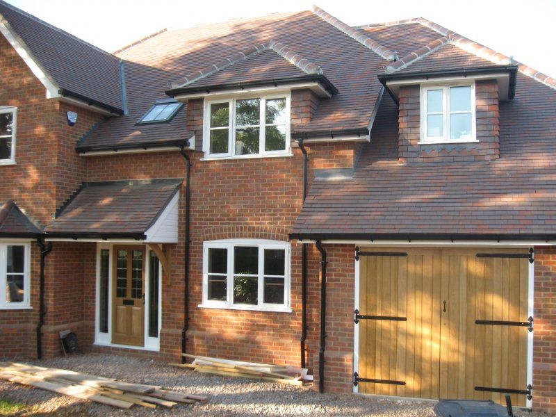 Mock tudor house exterior