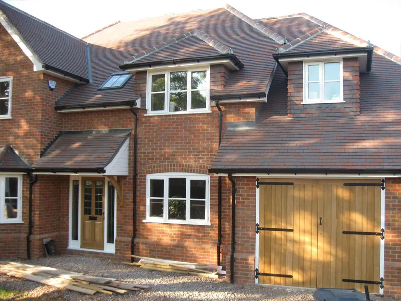 Mock tudor oak framed house