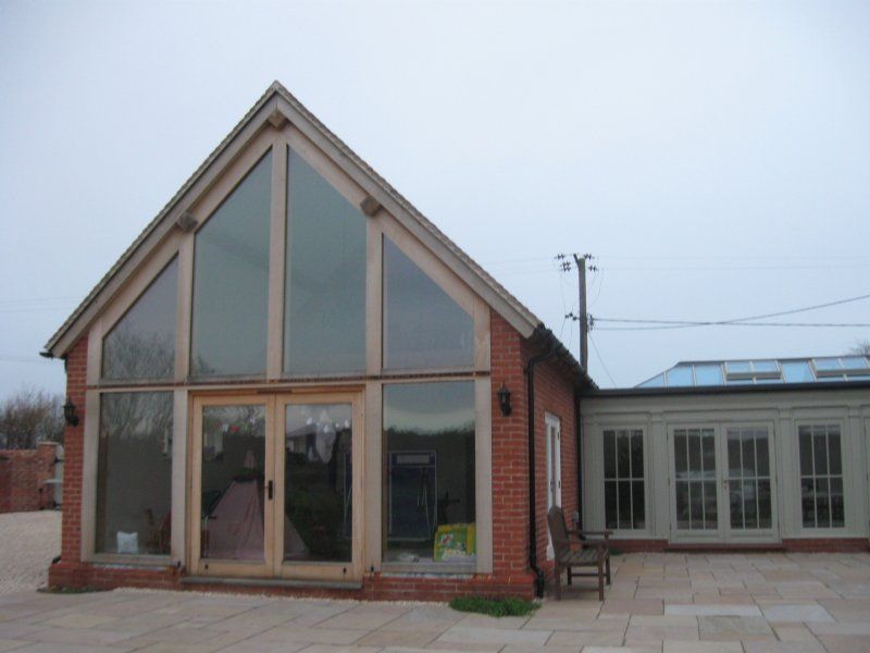 Oak framed house roof lantern