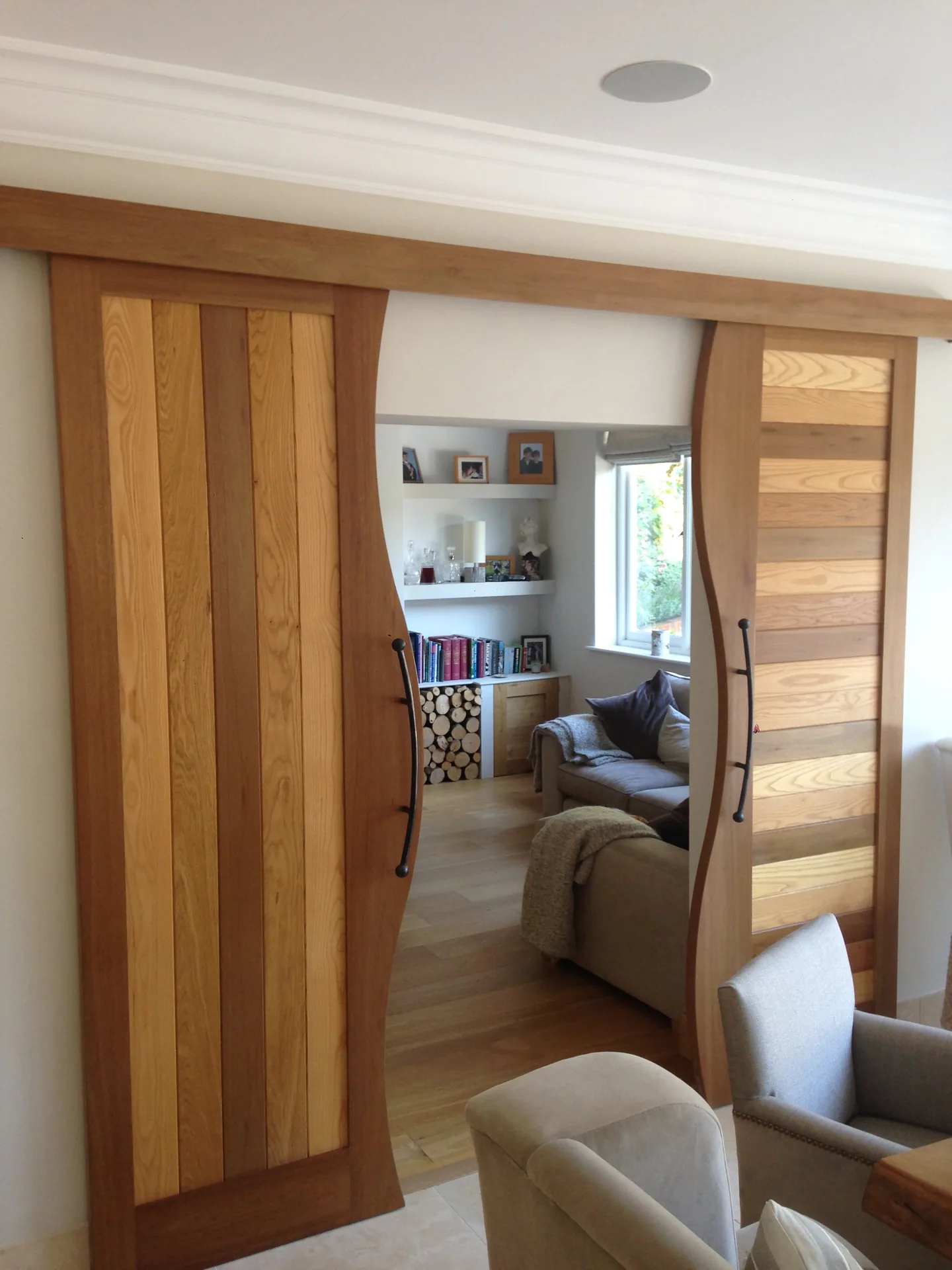 Oak staircase