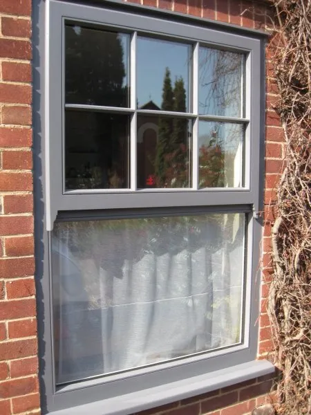 Timber sash window