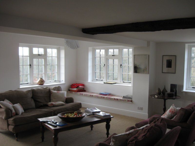 Timber windows interior