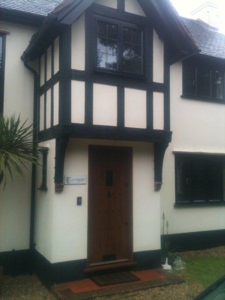 Tudor house oak door